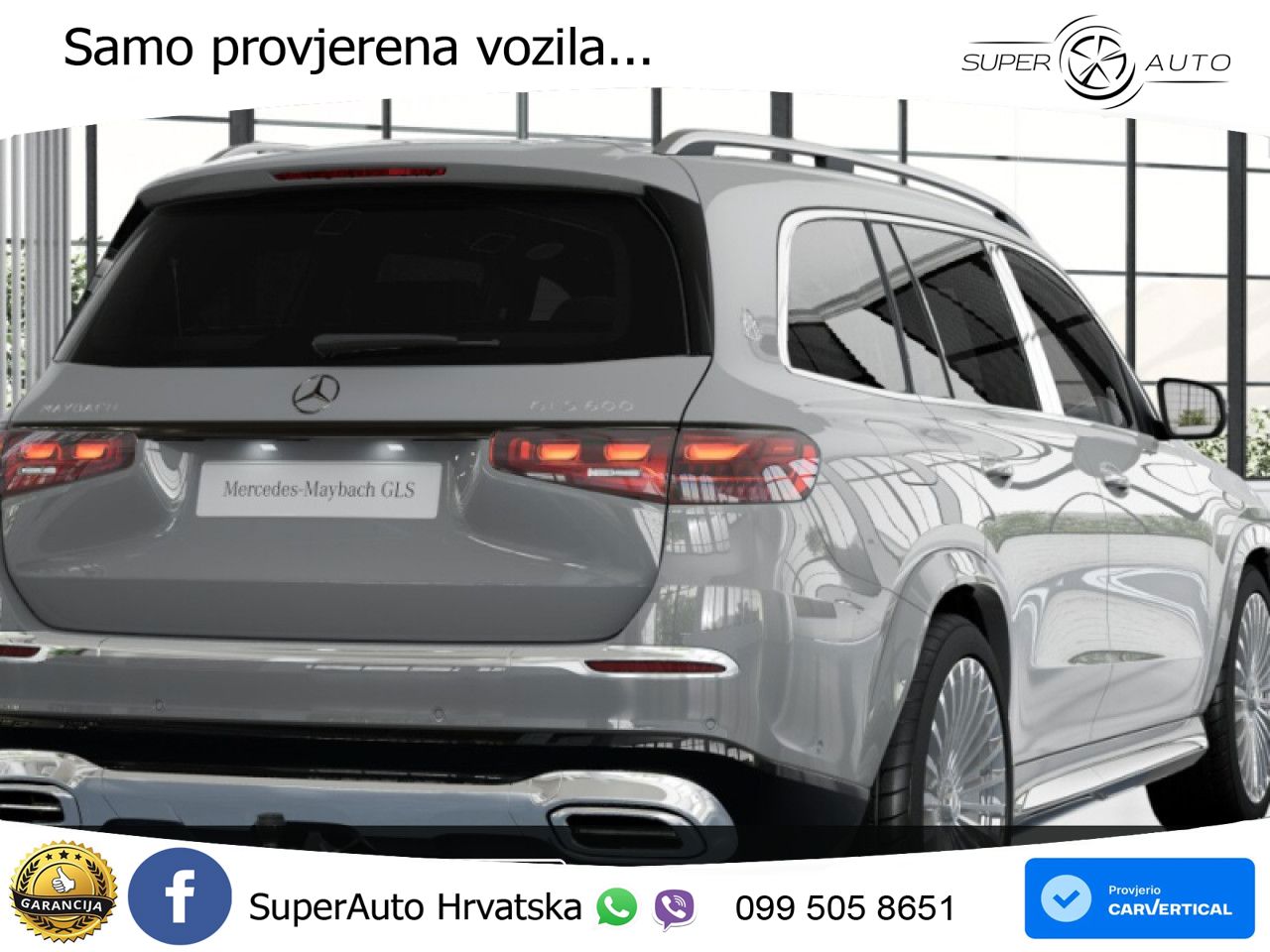 Mercedes Maybach GLS 600 V8 EQ Boost 4MATIC 9G-TRONIC ACC+HEAD+4xGR SJED+360+PANO