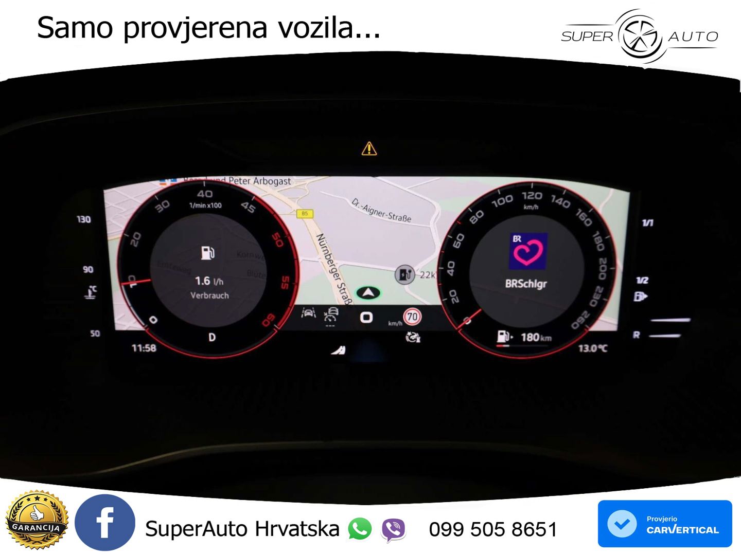 Škoda Octavia Combi 2.0 TDI (150 KS) DSG SportLine LED+GR SJED+ACC