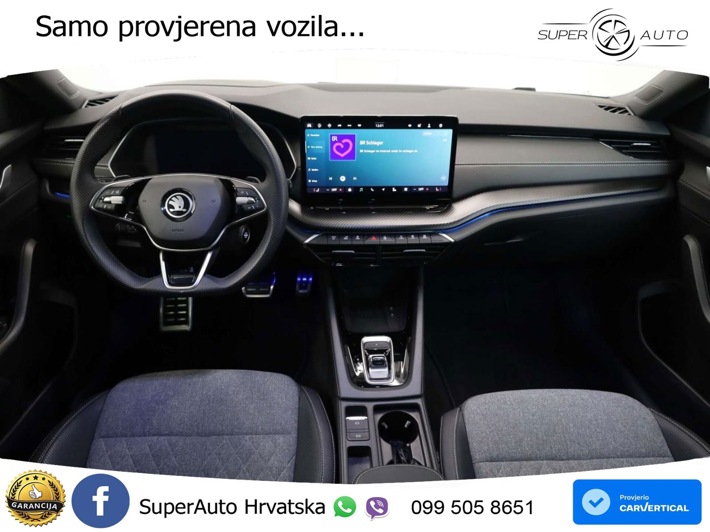 Škoda Octavia Combi 2.0 TDI (150 KS) DSG SportLine LED+GR SJED+ACC