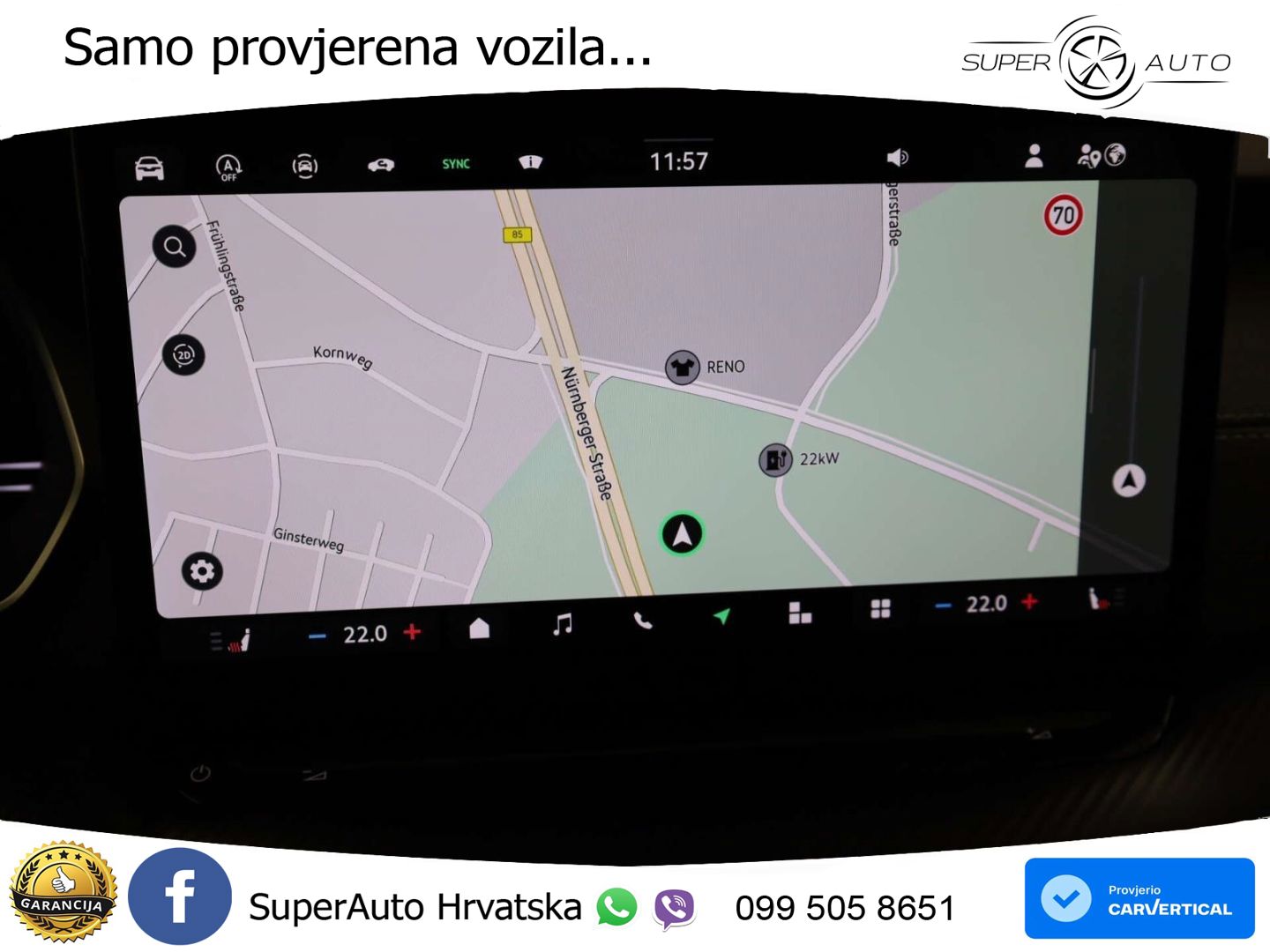 Škoda Octavia Combi 2.0 TDI (150 KS) DSG SportLine LED+GR SJED+ACC
