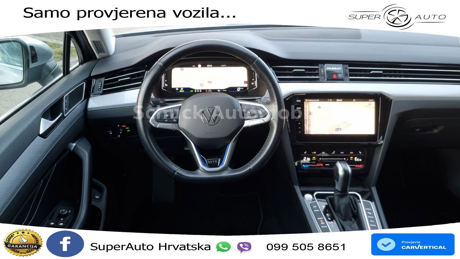 Volkswagen Passat Variant GTE 1.4 TSI (218 KS) DSG LED+GR SJED+ACC