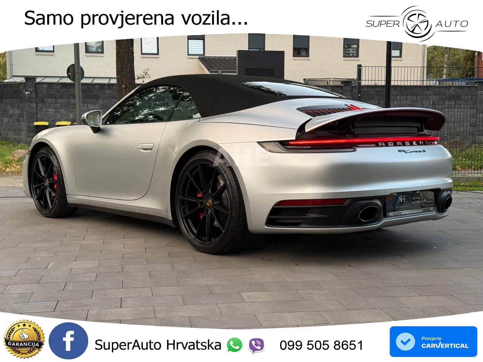 Porsche 911 Carrera S Cabriolet 3.0 (450 KS) PDK