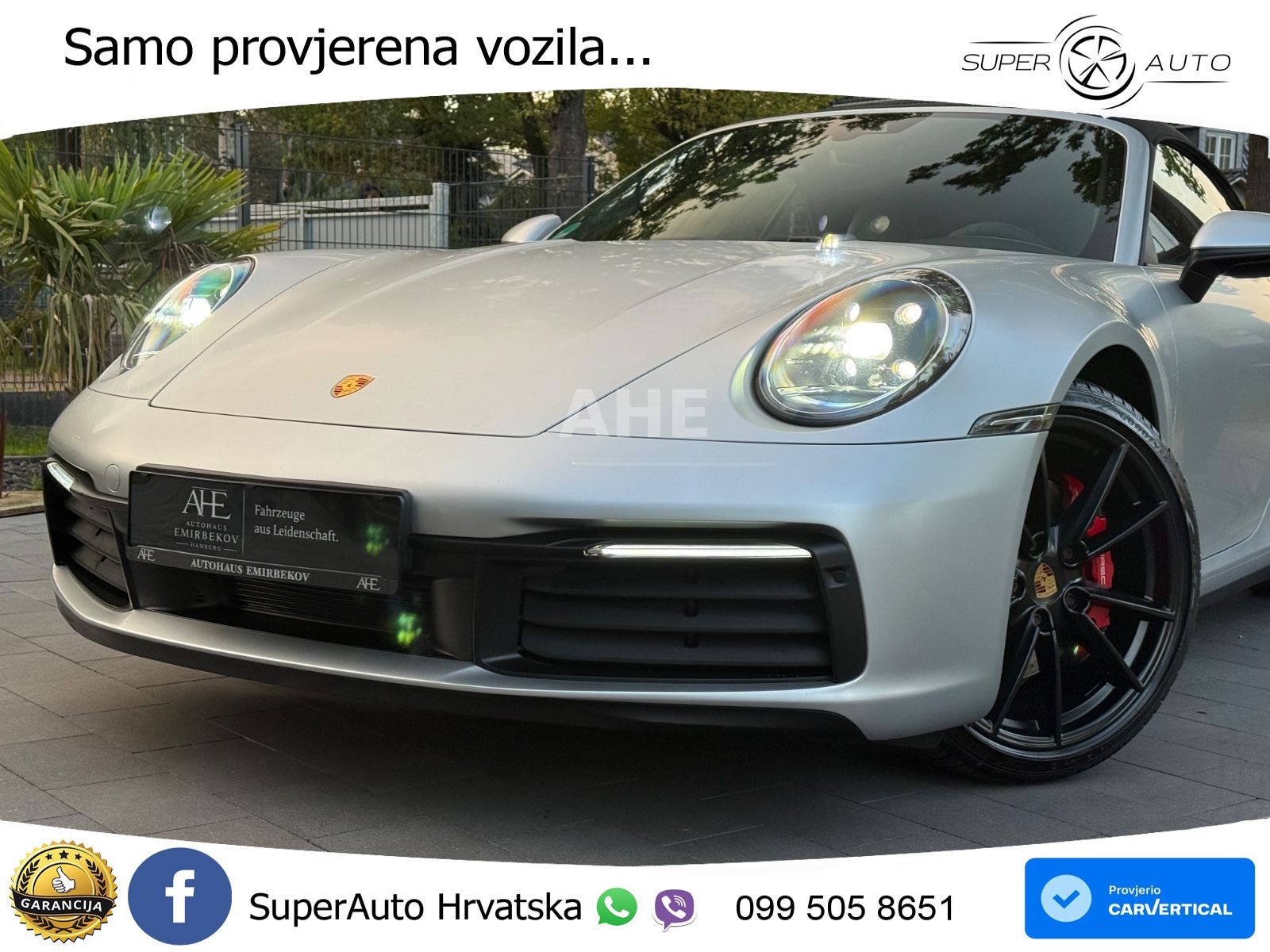 Porsche 911 Carrera S Cabriolet 3.0 (450 KS) PDK