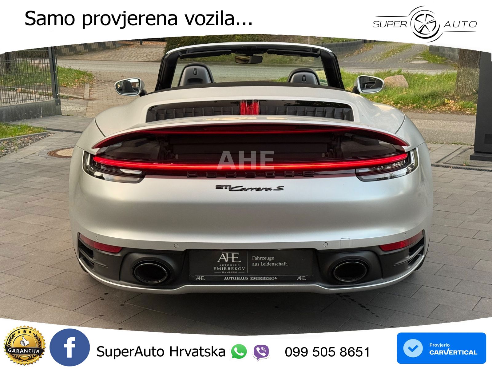 Porsche 911 Carrera S Cabriolet 3.0 (450 KS) PDK
