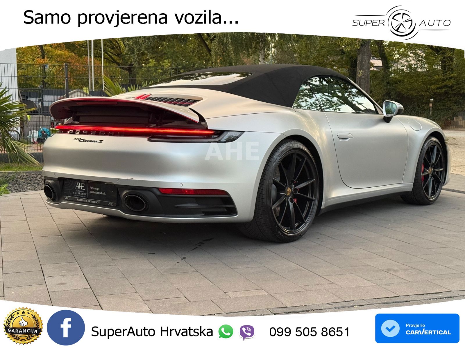 Porsche 911 Carrera S Cabriolet 3.0 (450 KS) PDK