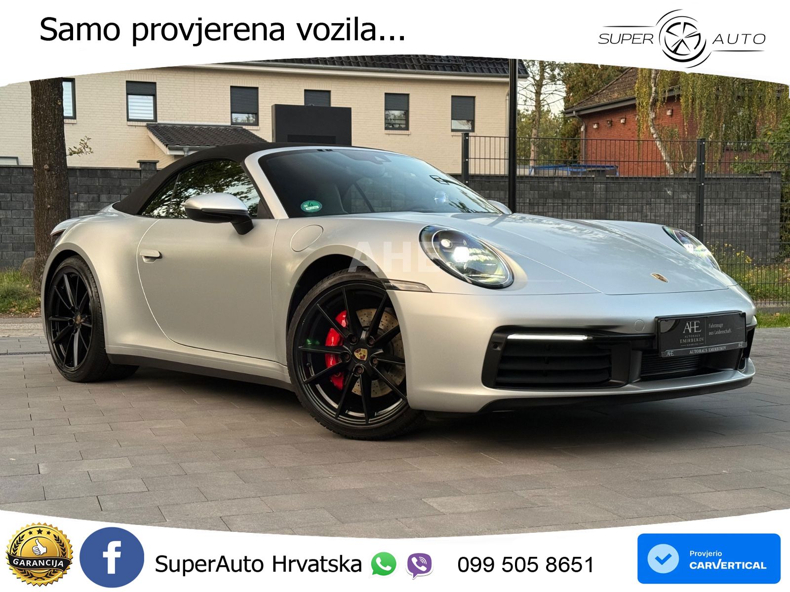 Porsche 911 Carrera S Cabriolet 3.0 (450 KS) PDK