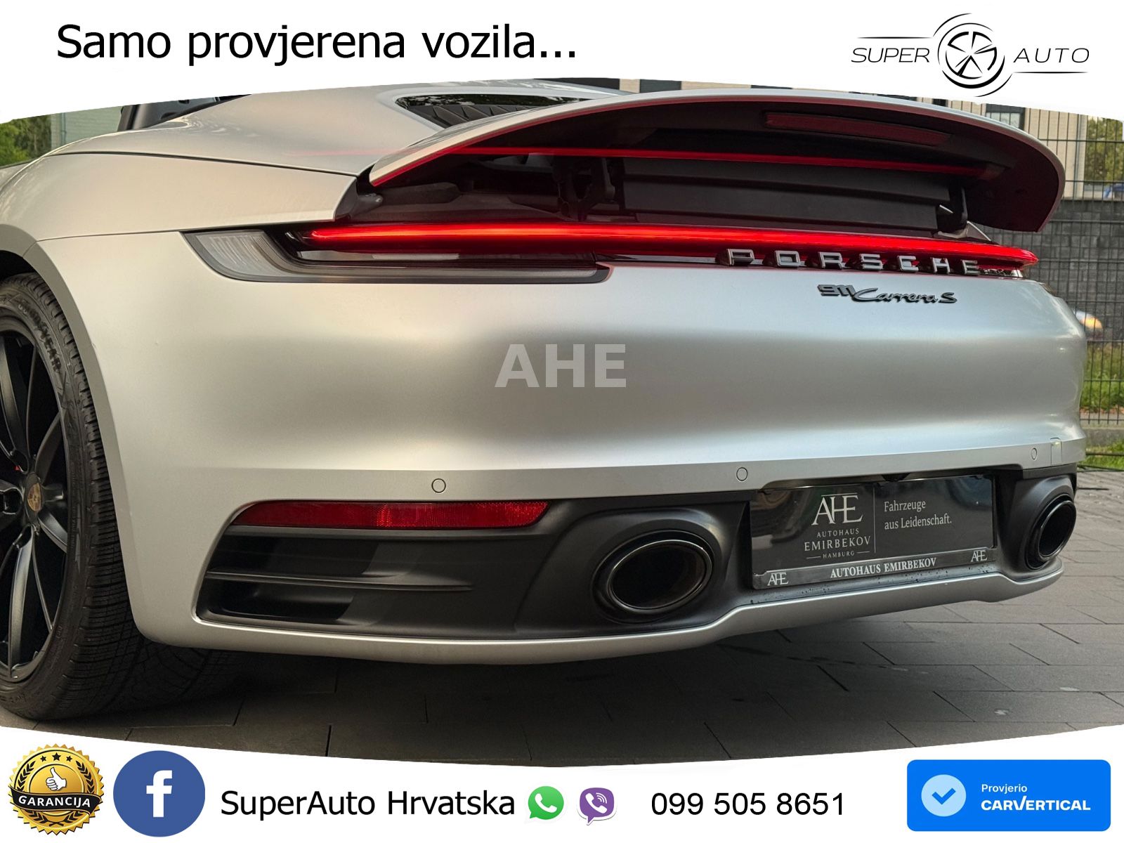 Porsche 911 Carrera S Cabriolet 3.0 (450 KS) PDK