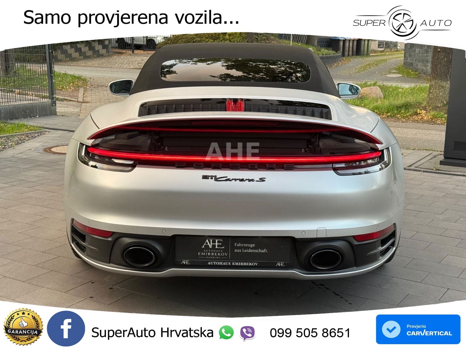 Porsche 911 Carrera S Cabriolet 3.0 (450 KS) PDK