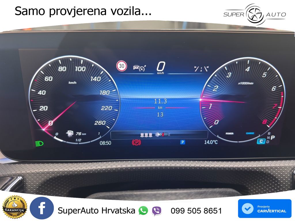 Mercedes-Benz A 180 7G-DCT AMG LED+GR SJED+ACC