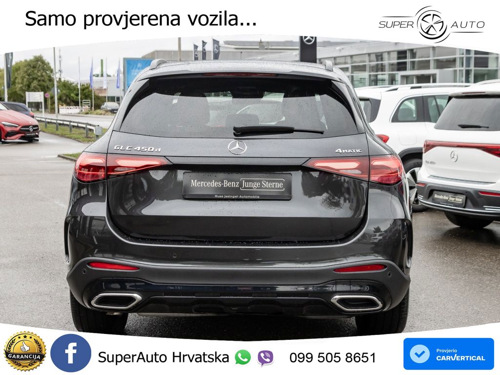 Mercedes GLC 450d (367 KS) 4MATIC 9G-TRONIC AMG ACC+HEAD+GR SJED+360+PANO