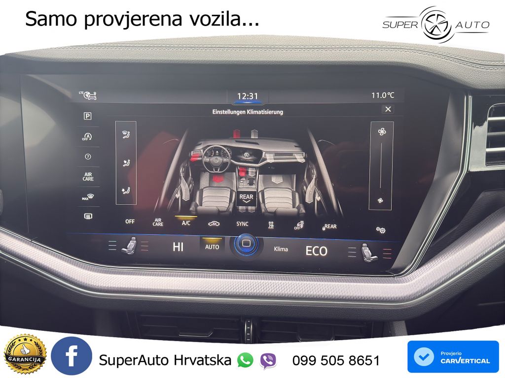 Volkswagen Touareg 3.0 V6 TDI (231 KS) 4MOTION Tiptronic R-Line LED+GR SJED+ACC