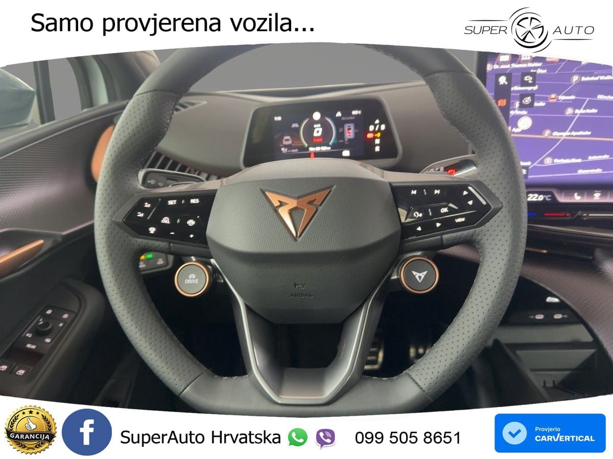 Cupra Tavascan 82 kWh (286 KS) LED+GR SJED+ACC