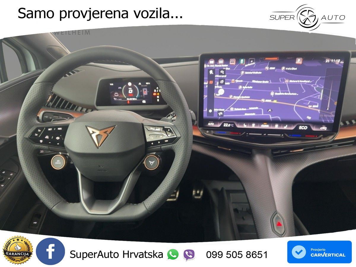 Cupra Tavascan 82 kWh (286 KS) LED+GR SJED+ACC
