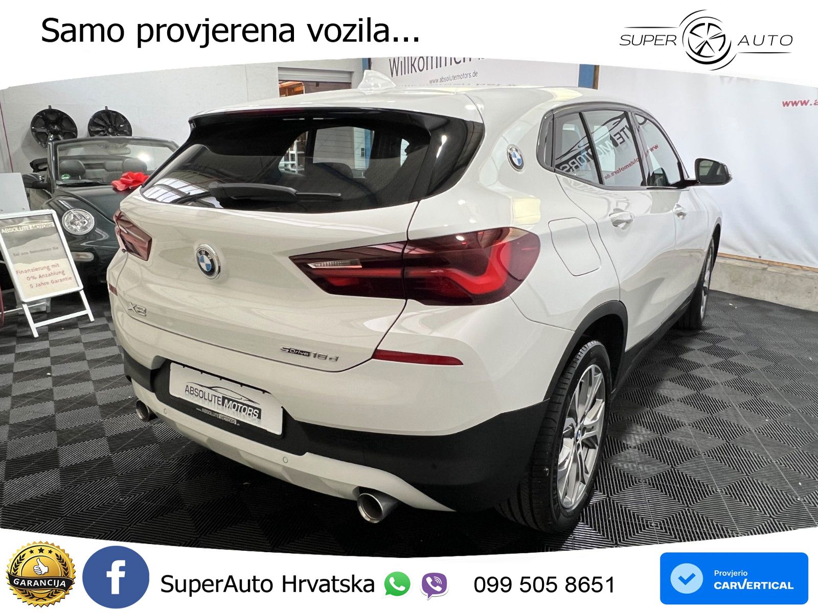 BMW X2 sDrive18d Steptronic Advantage