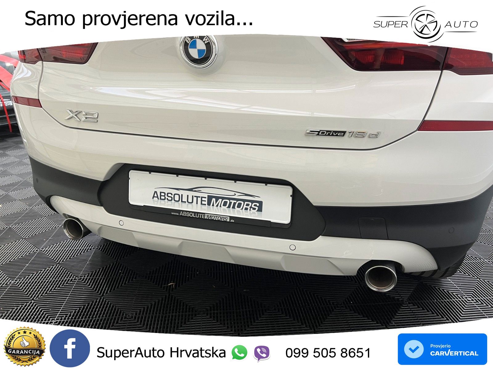 BMW X2 sDrive18d Steptronic Advantage