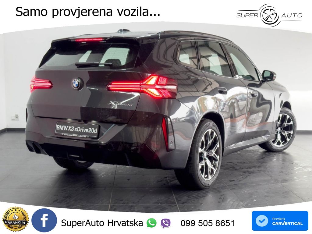 BMW X3 20d xDrive Steptronic M Sport LED+GR SJED+ACC