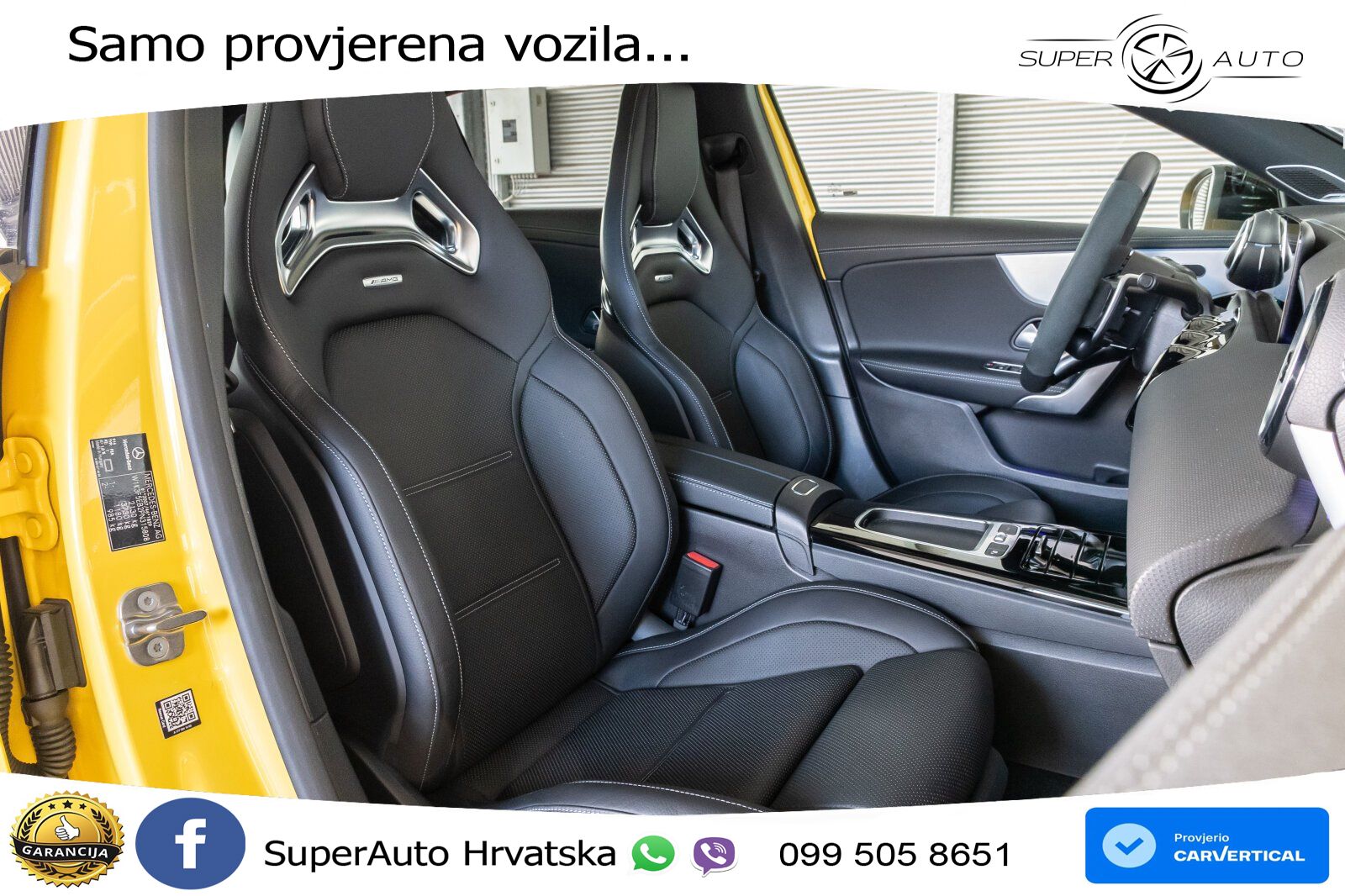 Mercedes-Benz AMG A 45 S 4MATIC+ AMG SPEEDSHIFT DCT 8G ACC+HEAD+GR SJED+360+PANO