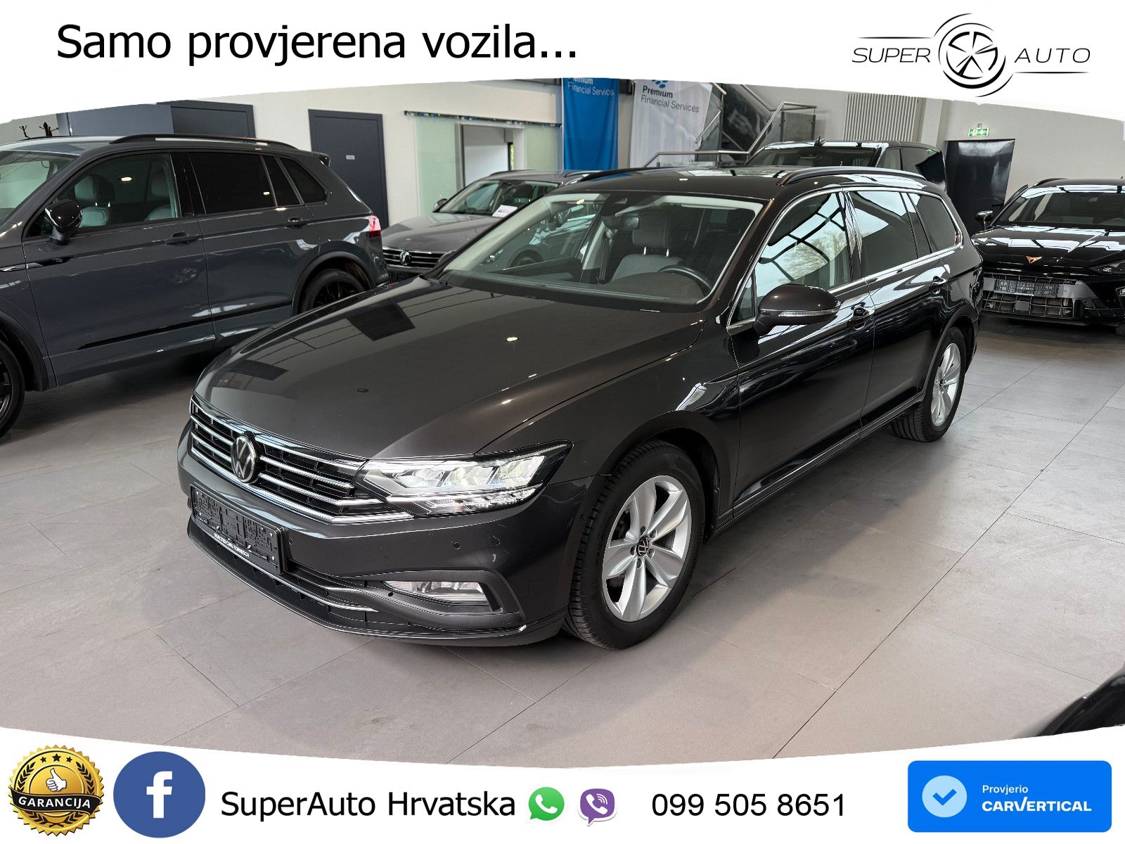 Volkswagen Passat Variant 2.0 TDI (150 KS) DSG Business LED+GR SJED+ACC