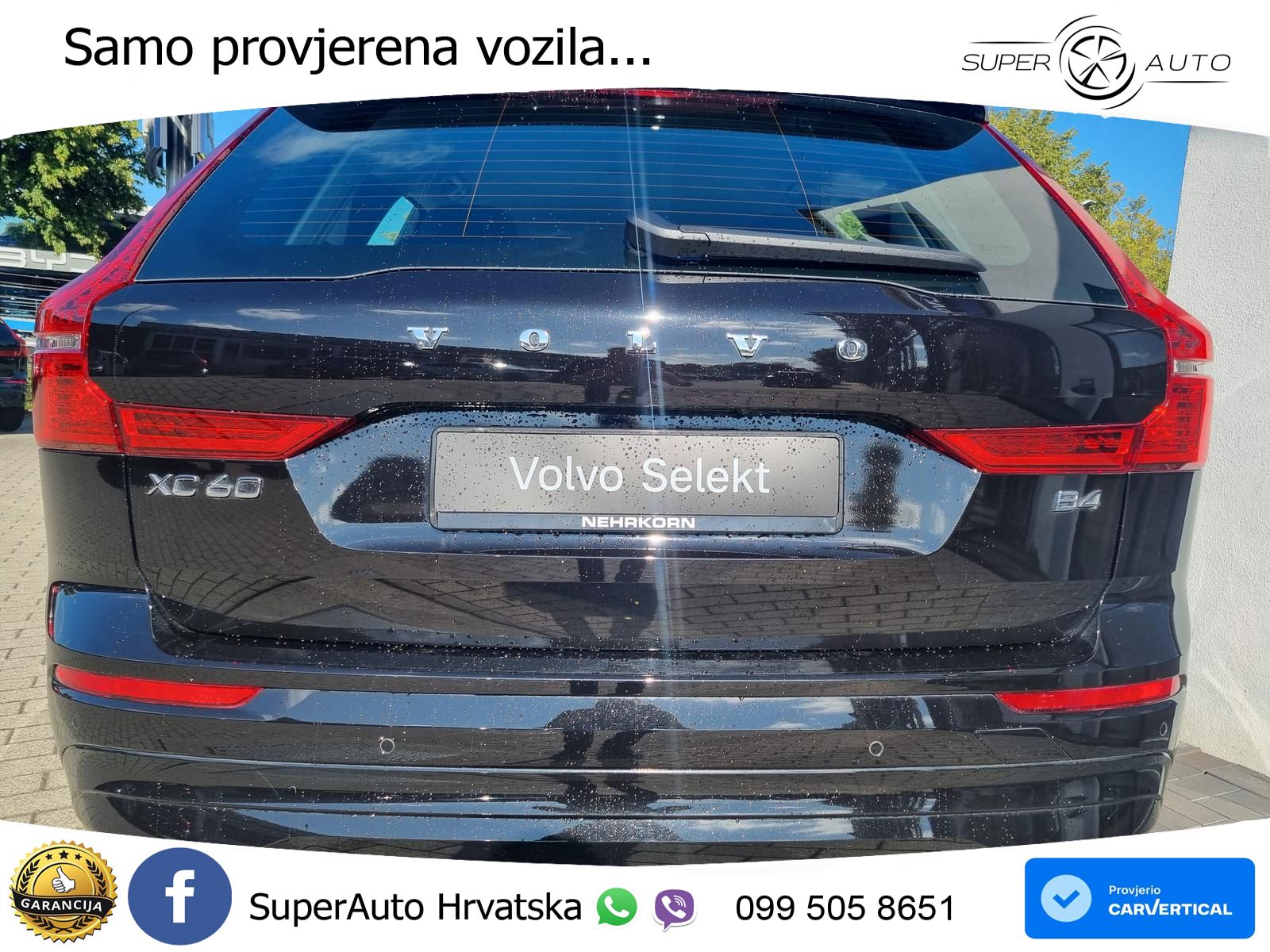 Volvo XC60 B4 Diesel FWD Geartronic LED+GR SJED+ACC