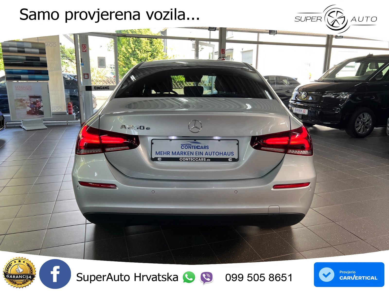 Mercedes-Benz A 250e 8G-DCT LED+GR SJED+ACC