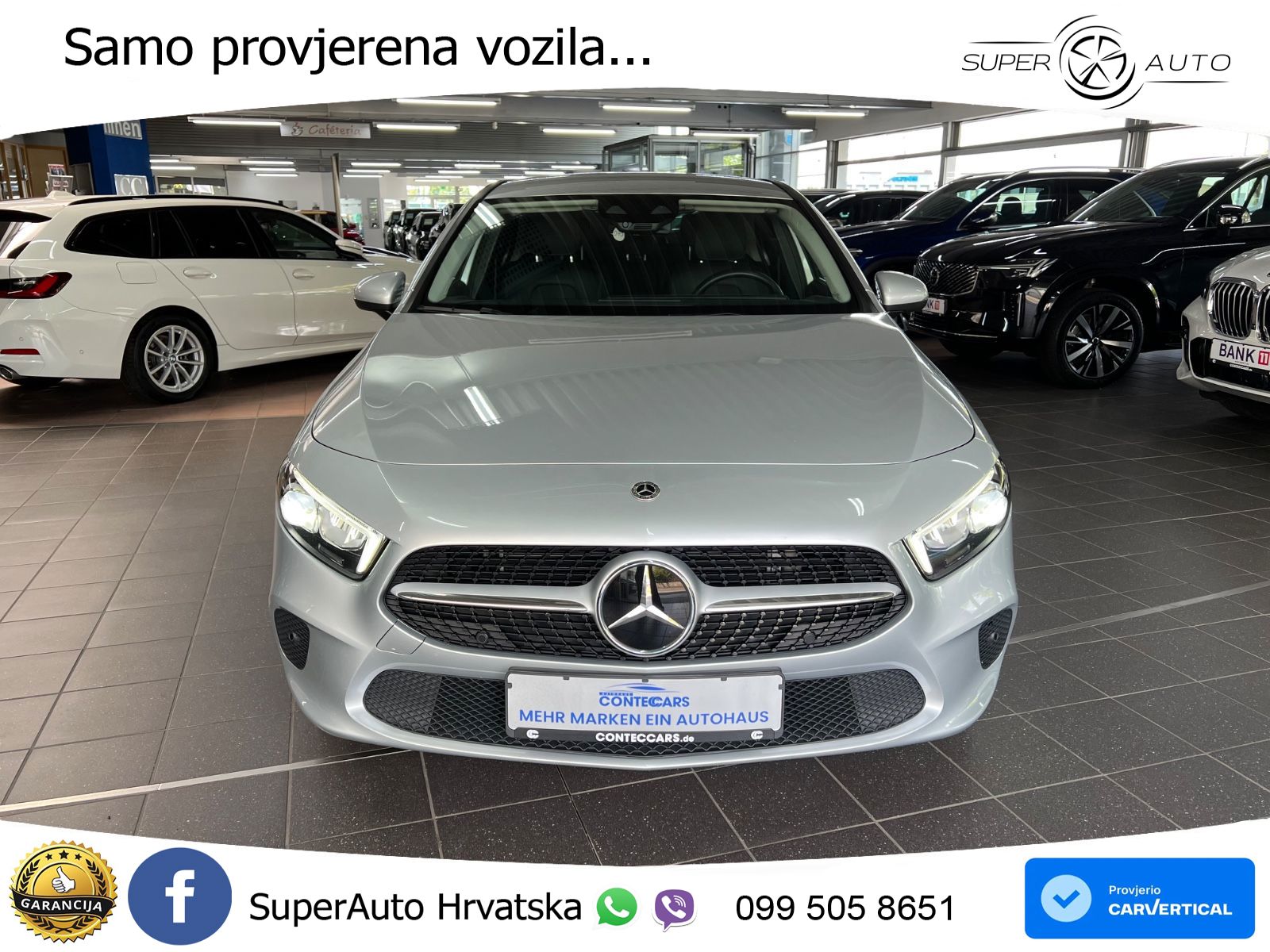 Mercedes-Benz A 250e 8G-DCT LED+GR SJED+ACC