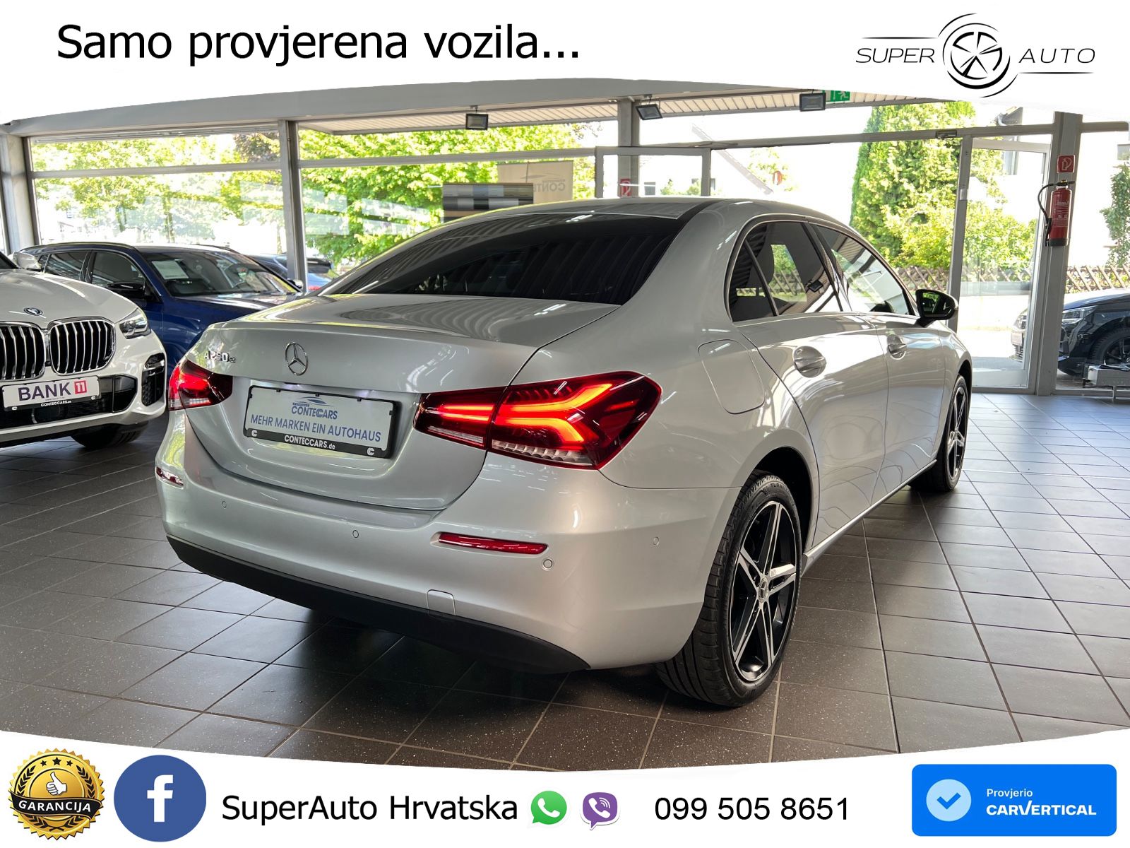 Mercedes-Benz A 250e 8G-DCT LED+GR SJED+ACC