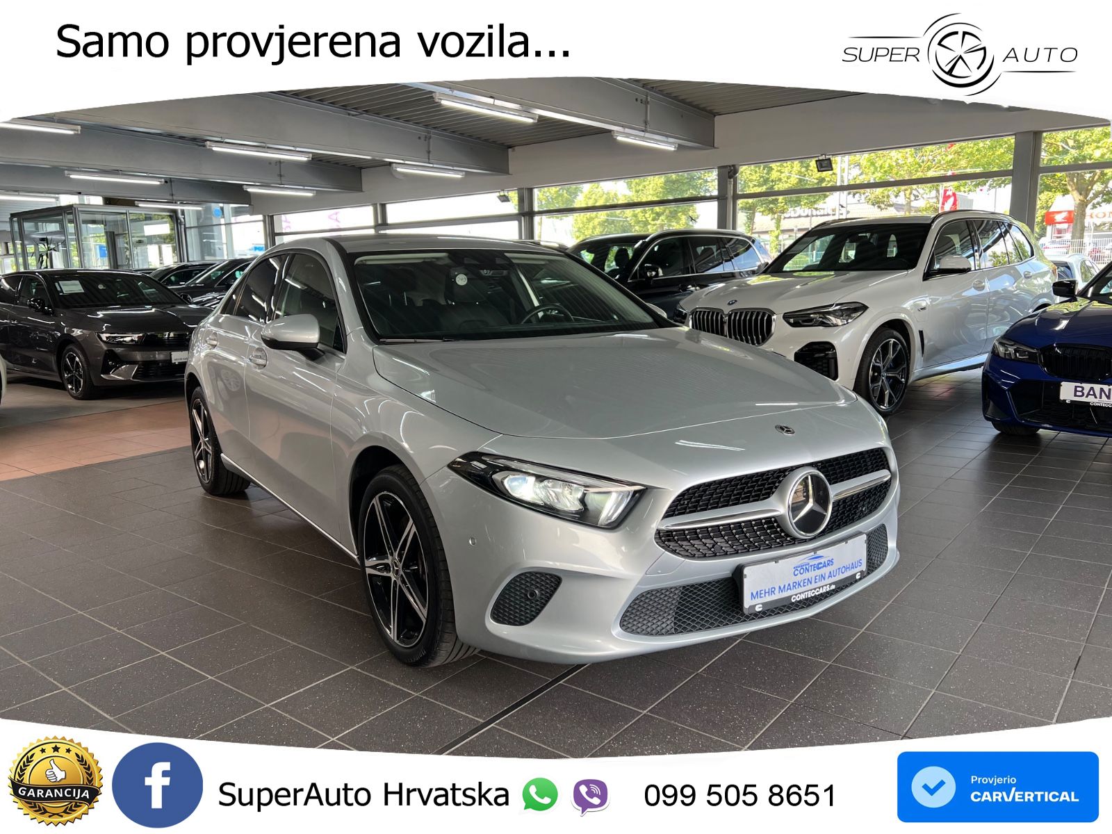 Mercedes-Benz A 250e 8G-DCT LED+GR SJED+ACC