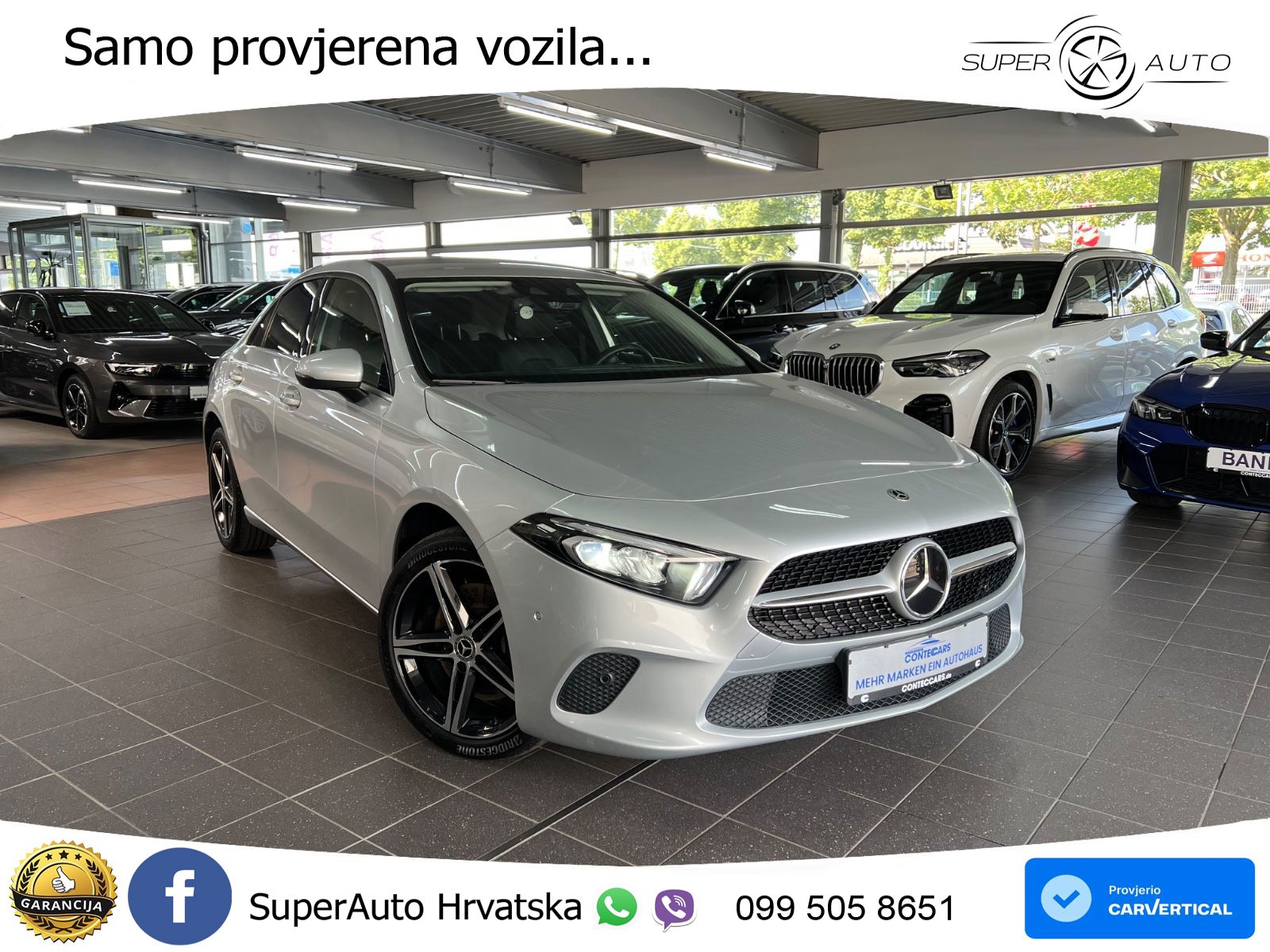 Mercedes-Benz A 250e 8G-DCT LED+GR SJED+ACC