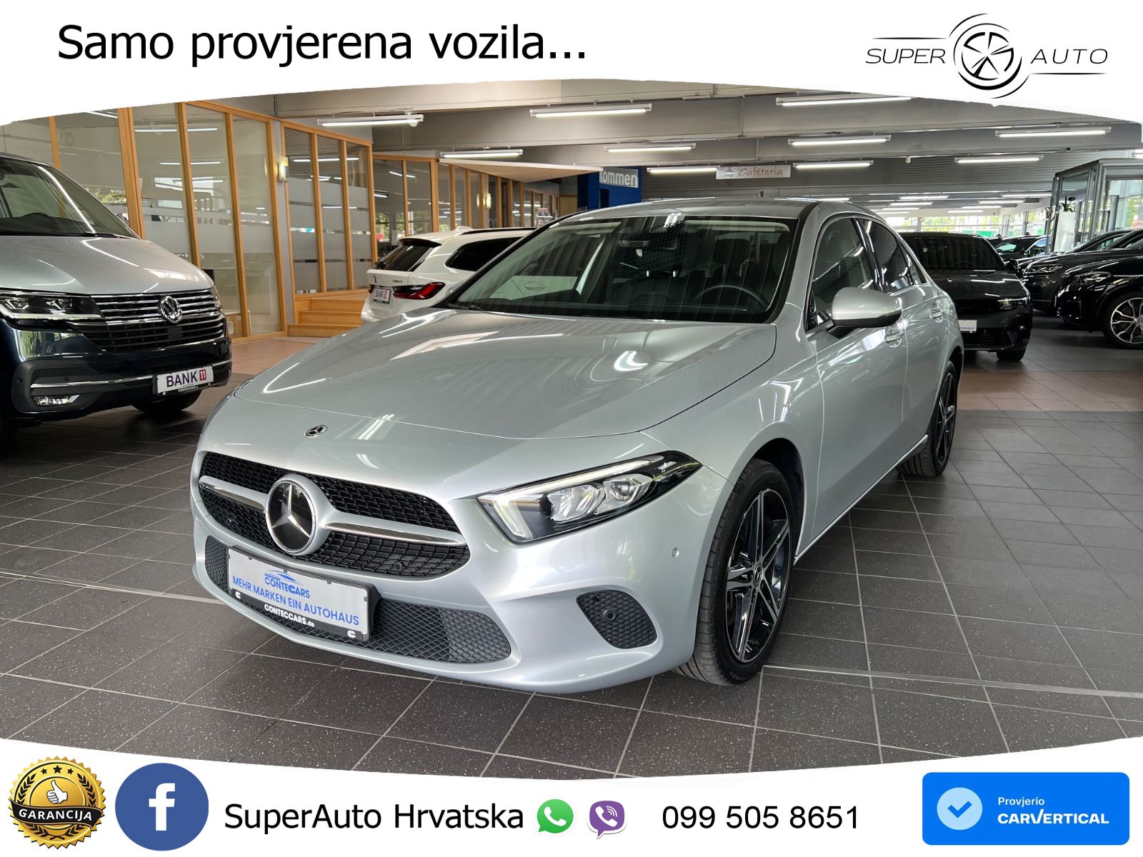 Mercedes-Benz A 250e 8G-DCT LED+GR SJED+ACC