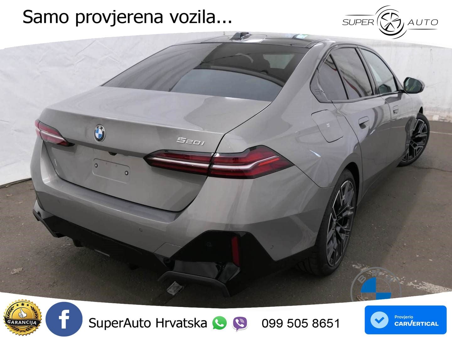BMW 520i (208 KS) Steptronic M Sport ACC+HEAD+4xGR SJED+360+PANO