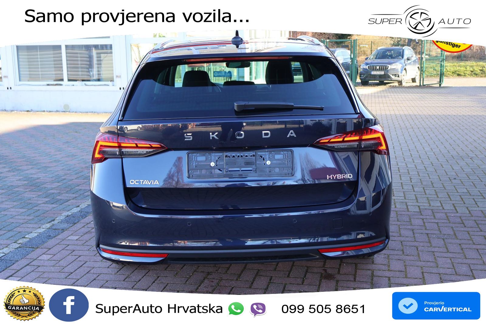 Škoda Octavia Combi 1.5 TSI (150 KS) DSG LED+GR SJED+ACC