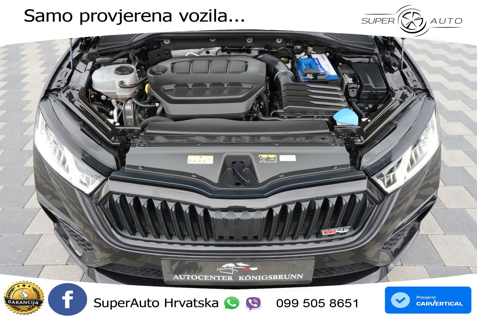 Škoda Octavia Combi RS 2.0 TSI (245 KS) DSG LED+GR SJED+ACC