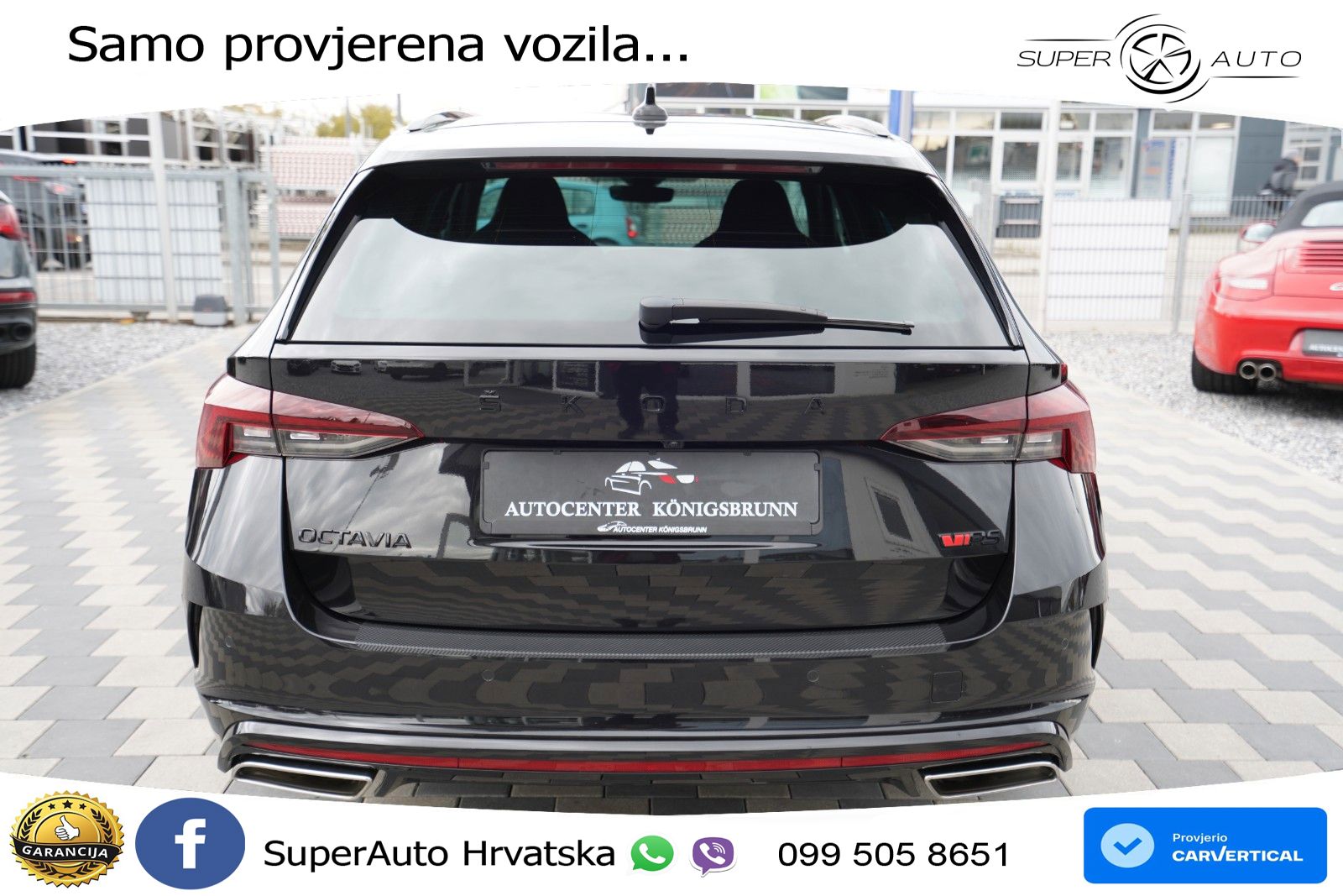 Škoda Octavia Combi RS 2.0 TSI (245 KS) DSG LED+GR SJED+ACC