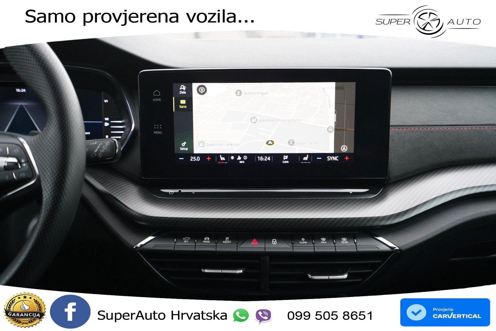 Škoda Octavia Combi RS 2.0 TSI (245 KS) DSG LED+GR SJED+ACC