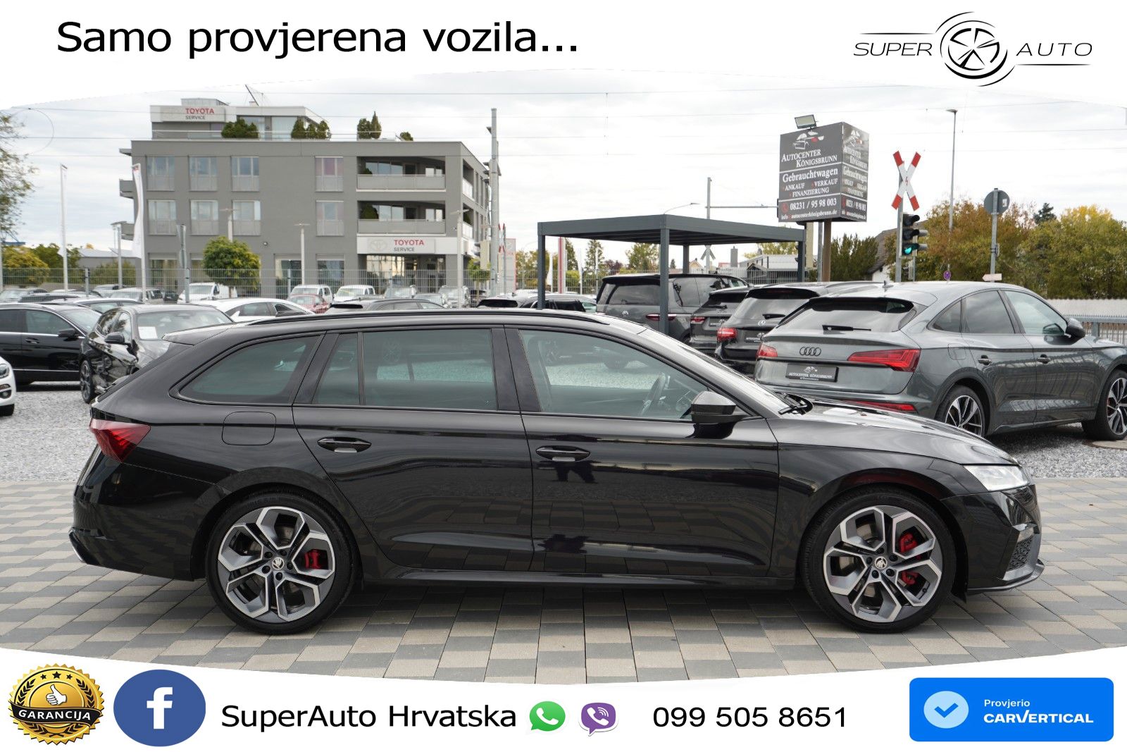 Škoda Octavia Combi RS 2.0 TSI (245 KS) DSG LED+GR SJED+ACC