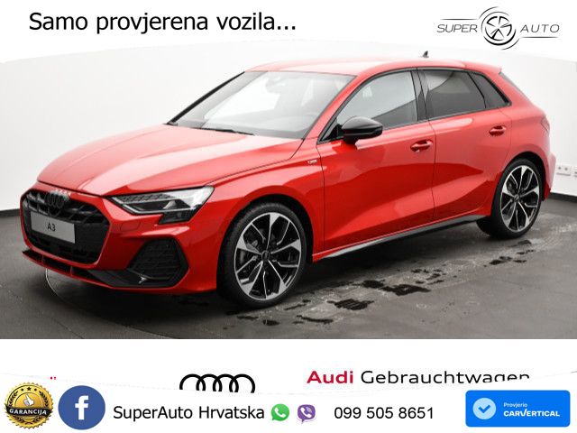 Audi A3 35 TFSI (150 KS) S tronic S line LED+GR SJED+ACC