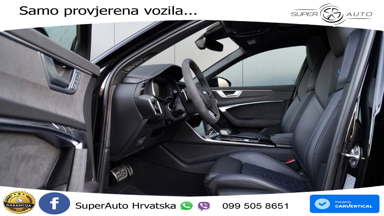 Audi RS6 Avant 4.0 TFSI V8 performance (630 KS)  quattro tiptronic LED+GR SJED+ACC