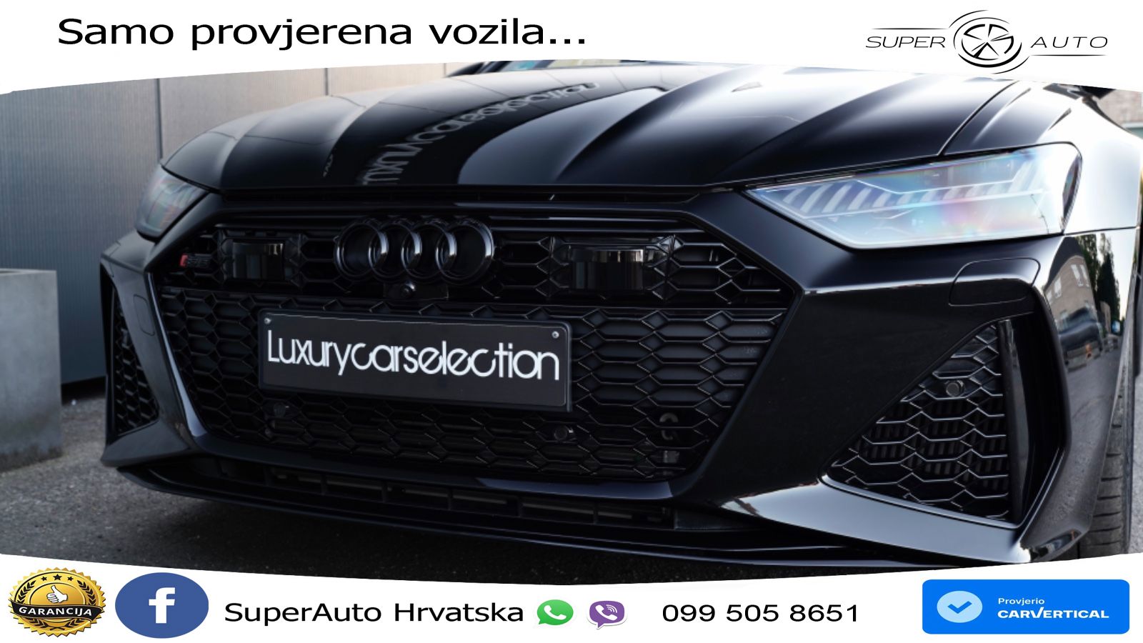 Audi RS6 Avant 4.0 TFSI V8 performance (630 KS)  quattro tiptronic LED+GR SJED+ACC