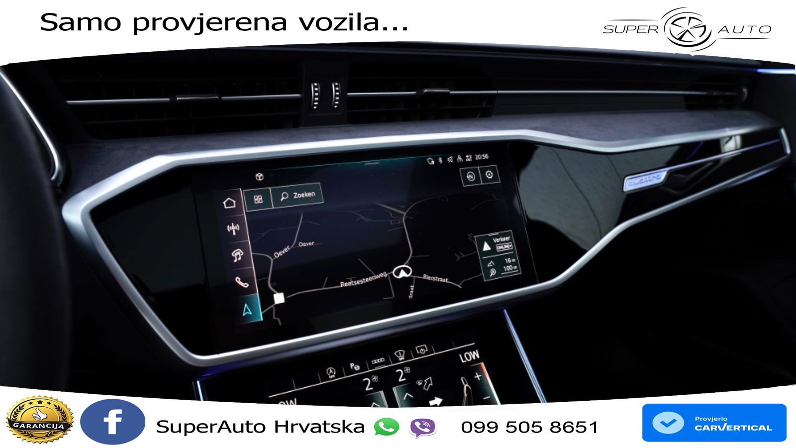 Audi RS6 Avant 4.0 TFSI V8 performance (630 KS)  quattro tiptronic LED+GR SJED+ACC