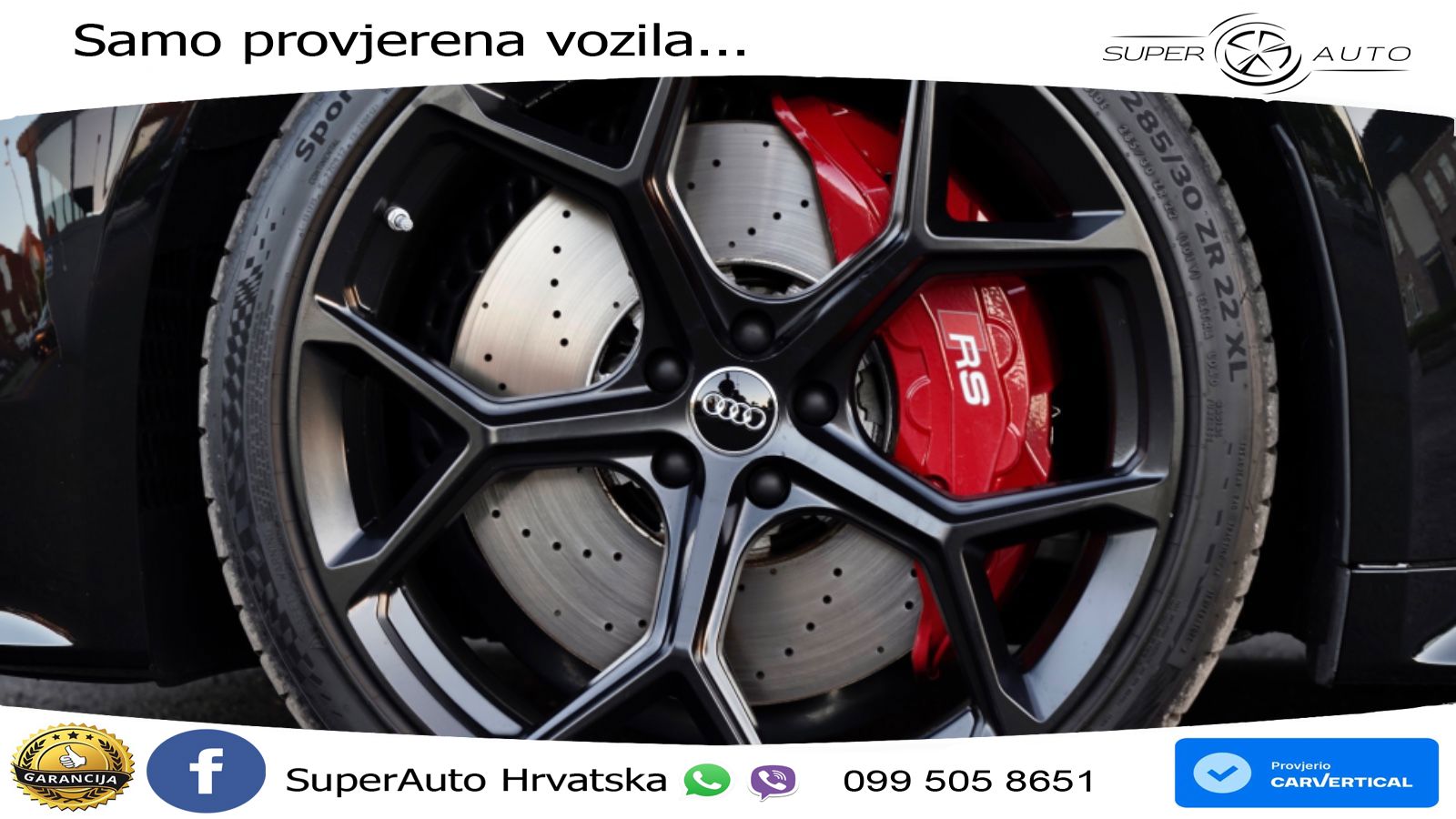 Audi RS6 Avant 4.0 TFSI V8 performance (630 KS)  quattro tiptronic LED+GR SJED+ACC