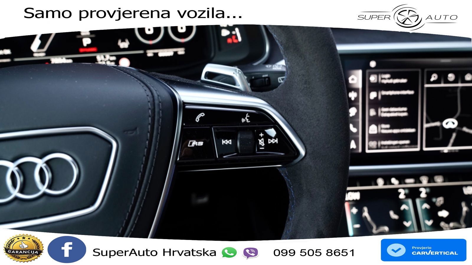 Audi RS6 Avant 4.0 TFSI V8 performance (630 KS)  quattro tiptronic LED+GR SJED+ACC