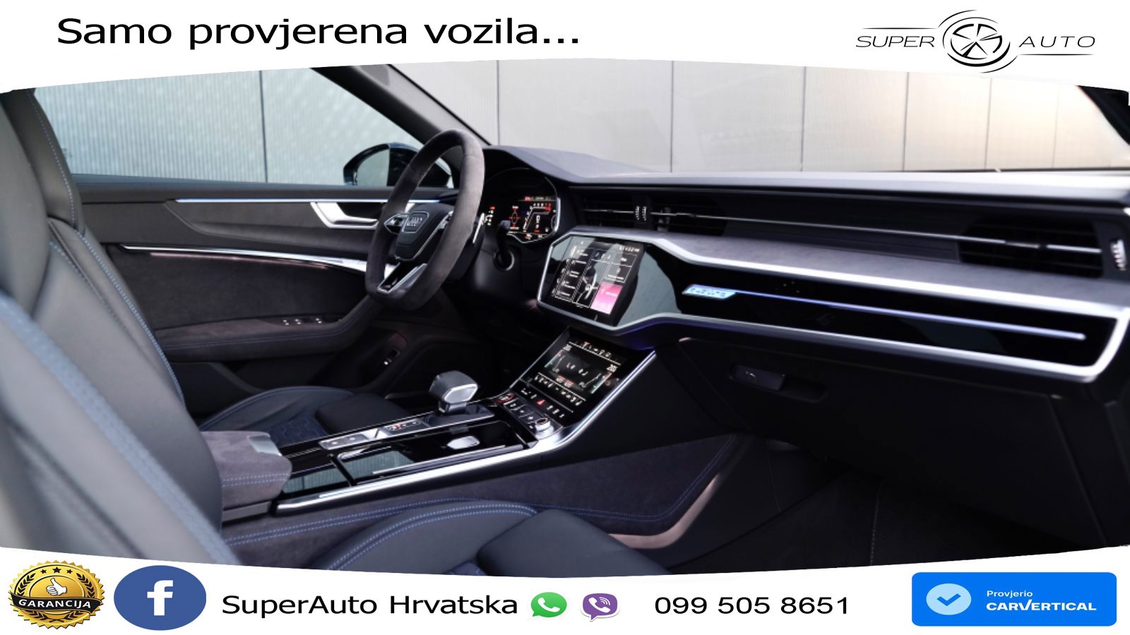 Audi RS6 Avant 4.0 TFSI V8 performance (630 KS)  quattro tiptronic LED+GR SJED+ACC