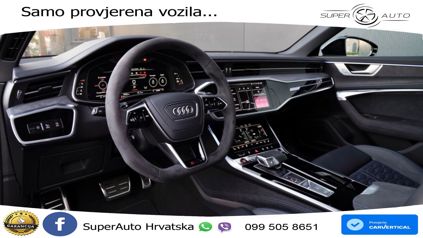 Audi RS6 Avant 4.0 TFSI V8 performance (630 KS)  quattro tiptronic LED+GR SJED+ACC