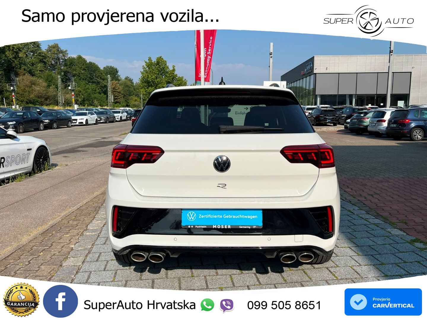 Volkswagen T-Roc I R 2.0 TSI (300 KS) OPF 4M DSG MATRIX+GR SJED+KAM