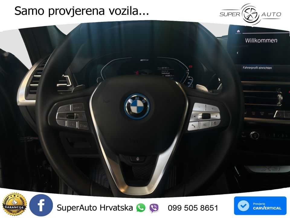 BMW X3 30e xDrive Steptronic LED+GR SJED+ACC