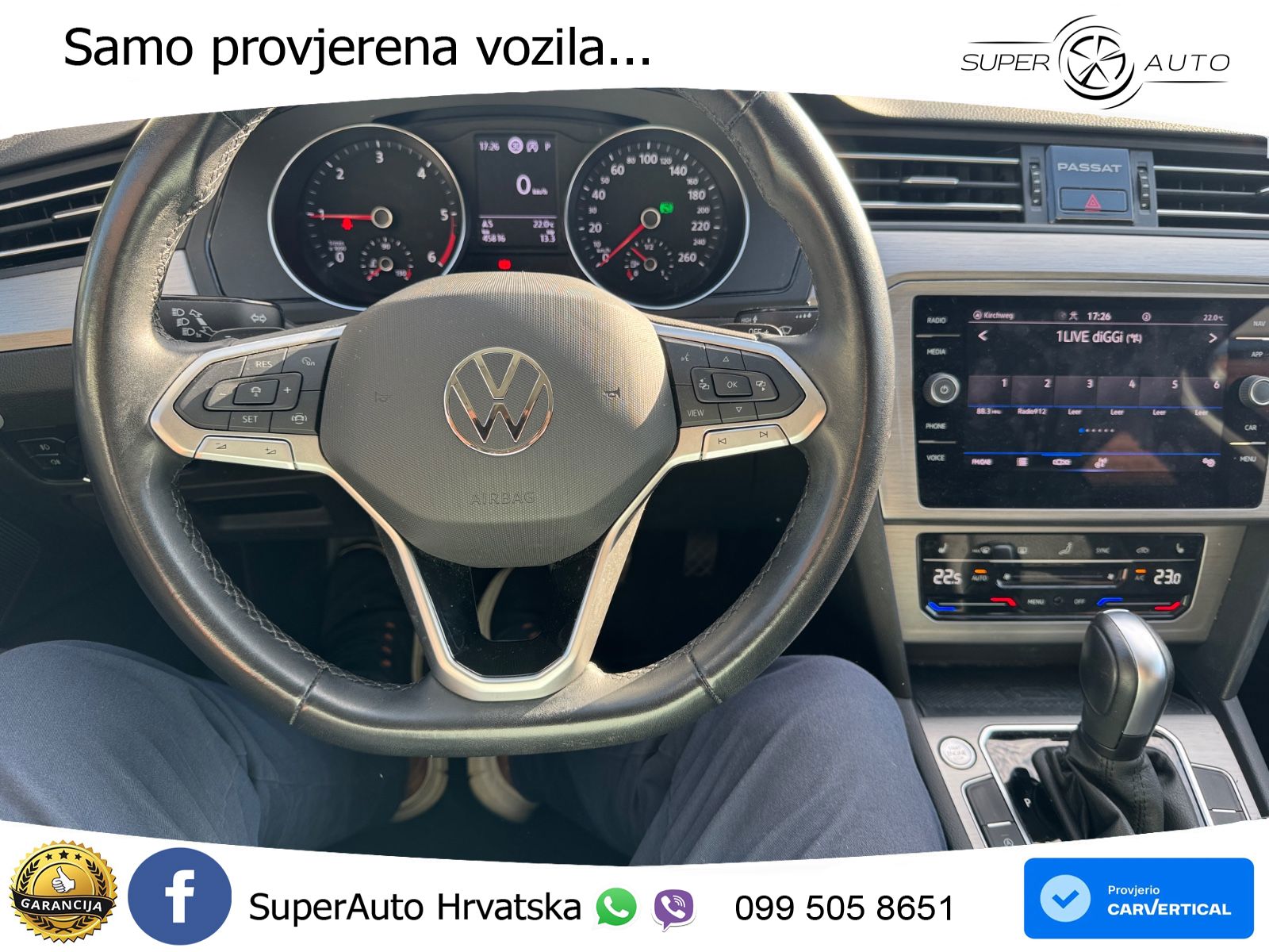 Volkswagen Passat Variant 2.0 TDI (122 KS) DSG LED+GR SJED+ACC