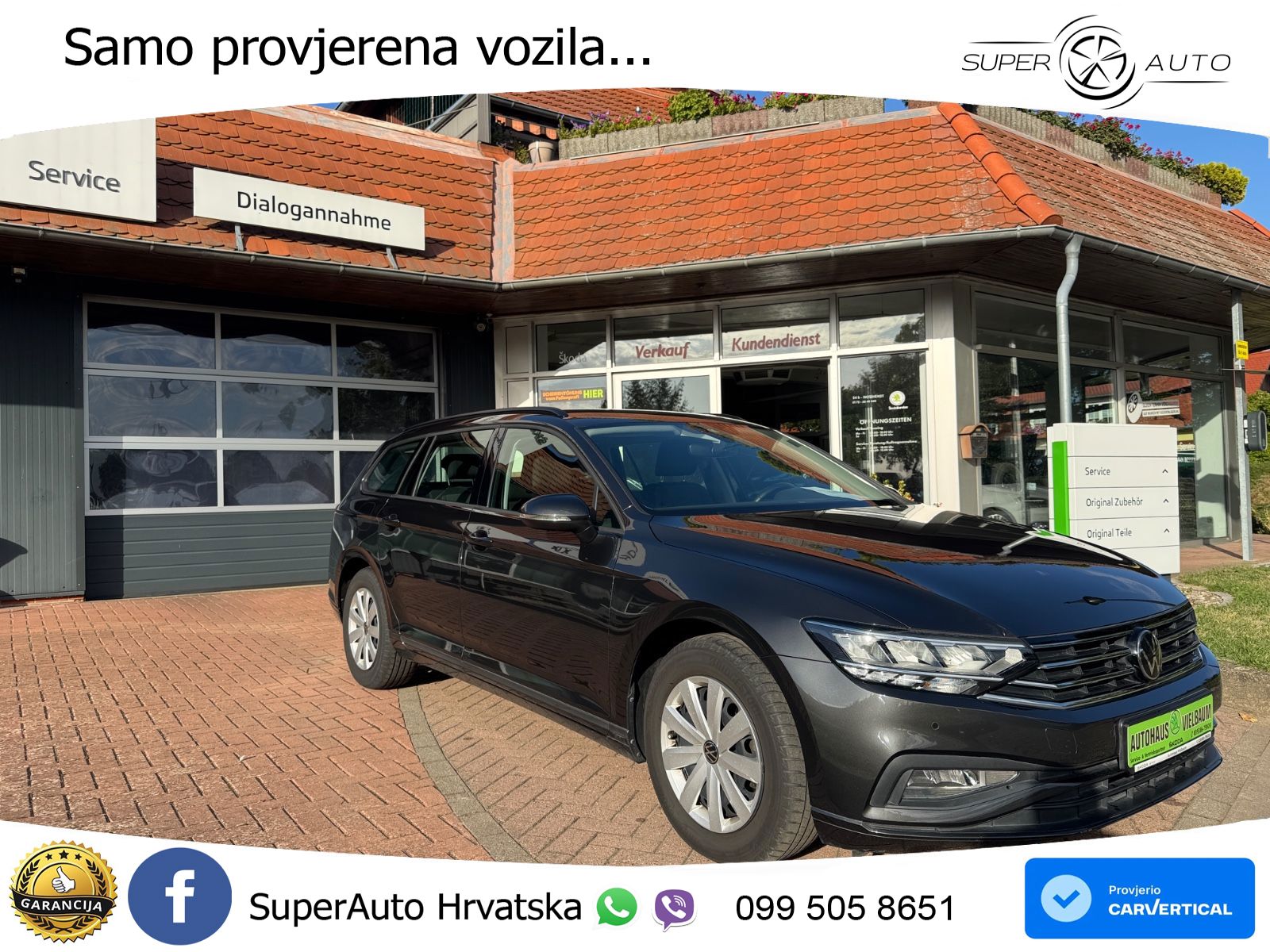 Volkswagen Passat Variant 2.0 TDI (122 KS) DSG LED+GR SJED+ACC