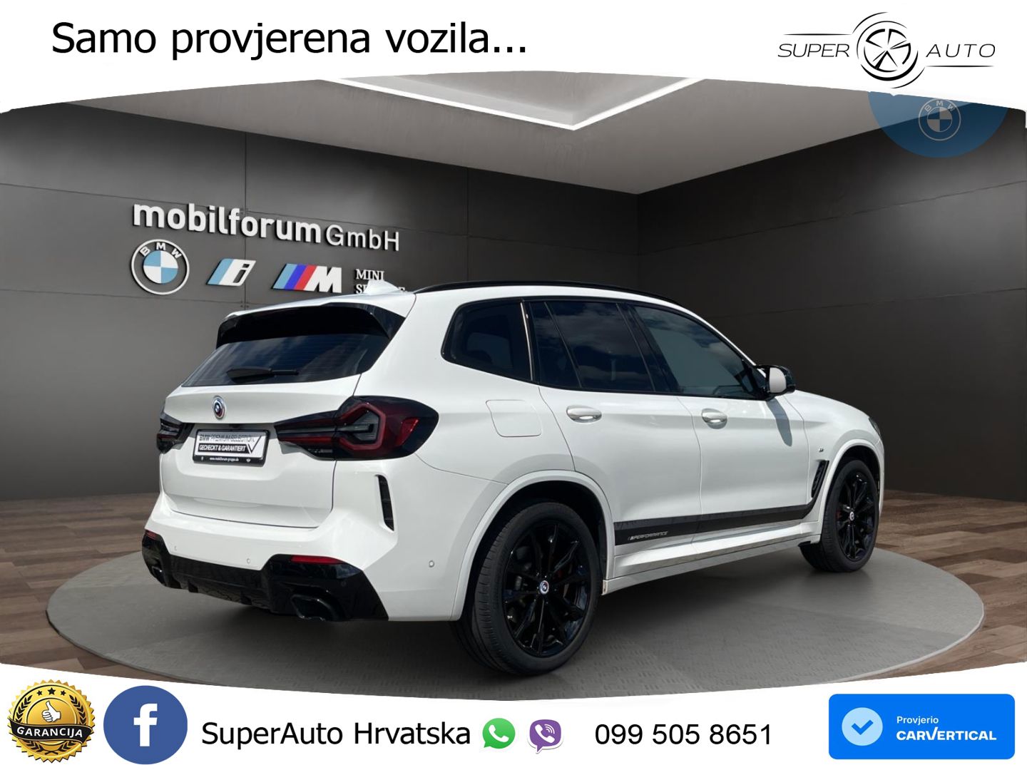 BMW X3 M40i xDrive Steptronic LED+GR SJED+ACC