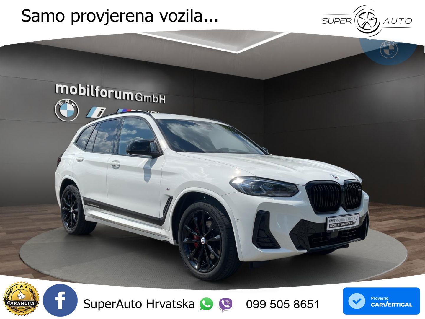 BMW X3 M40i xDrive Steptronic LED+GR SJED+ACC