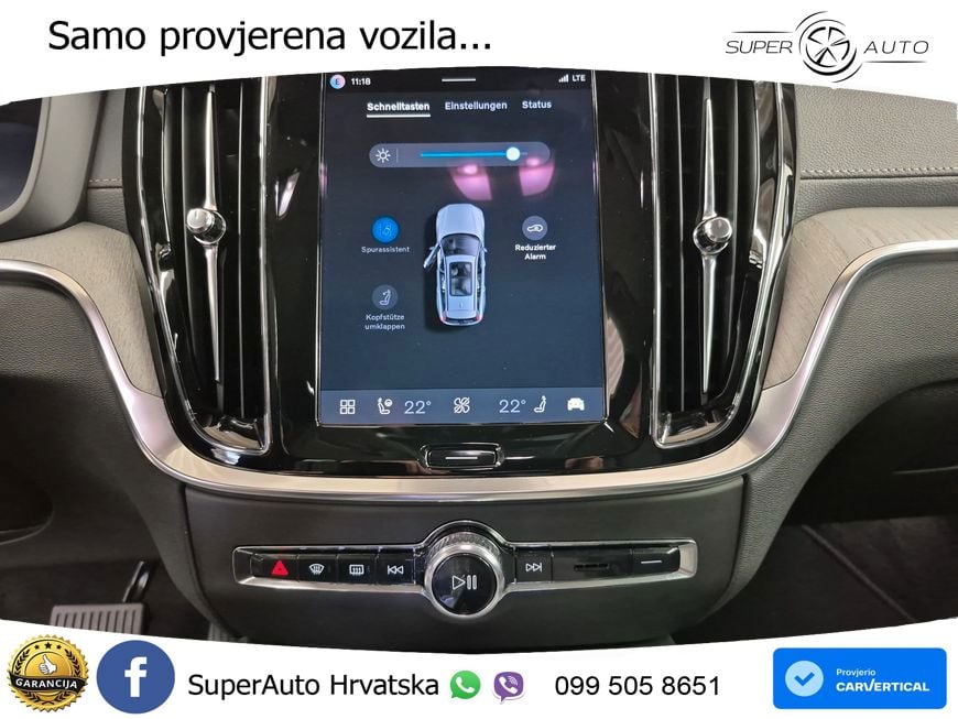 Volvo V60 2.0 B4 Benzin DCT LED+GR SJED+ACC